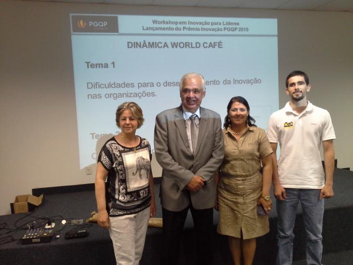 Diretoria da Mopar Assessoria em evento do PGQP